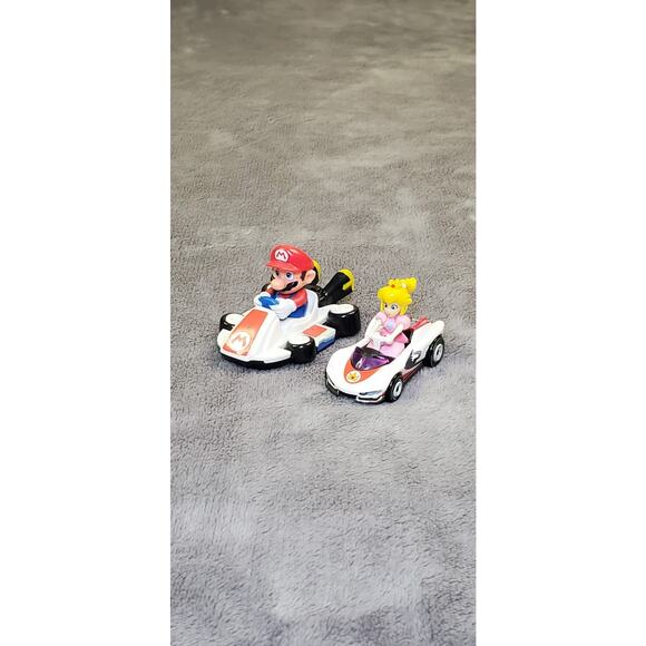 Nintendo Other - Hot Wheels Nintendo Kart Princess Peach P-Wing /Super Mario Kart McDonald's Toy3